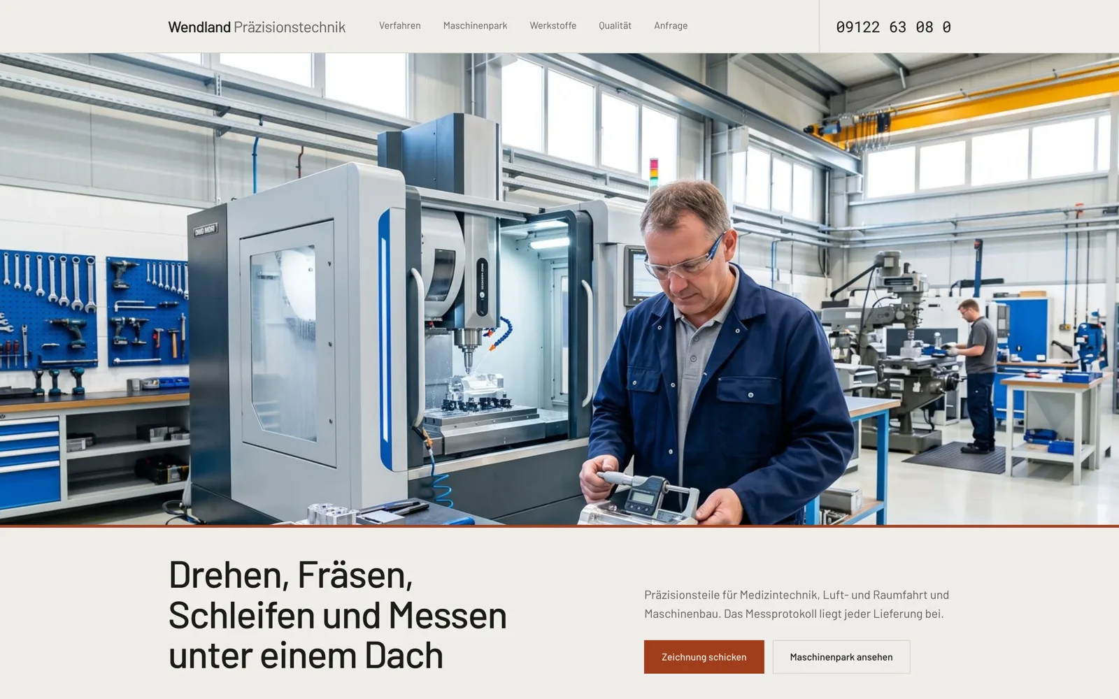 Industry - home page of the industry template